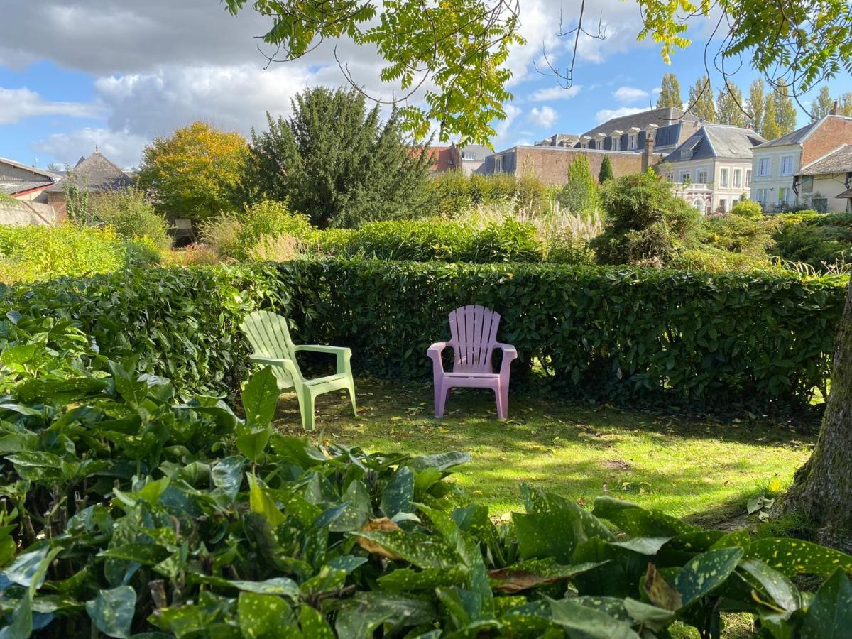 Au Jardin Des Deux Ponts Bed & Breakfast Abbeville Eksteriør bilde